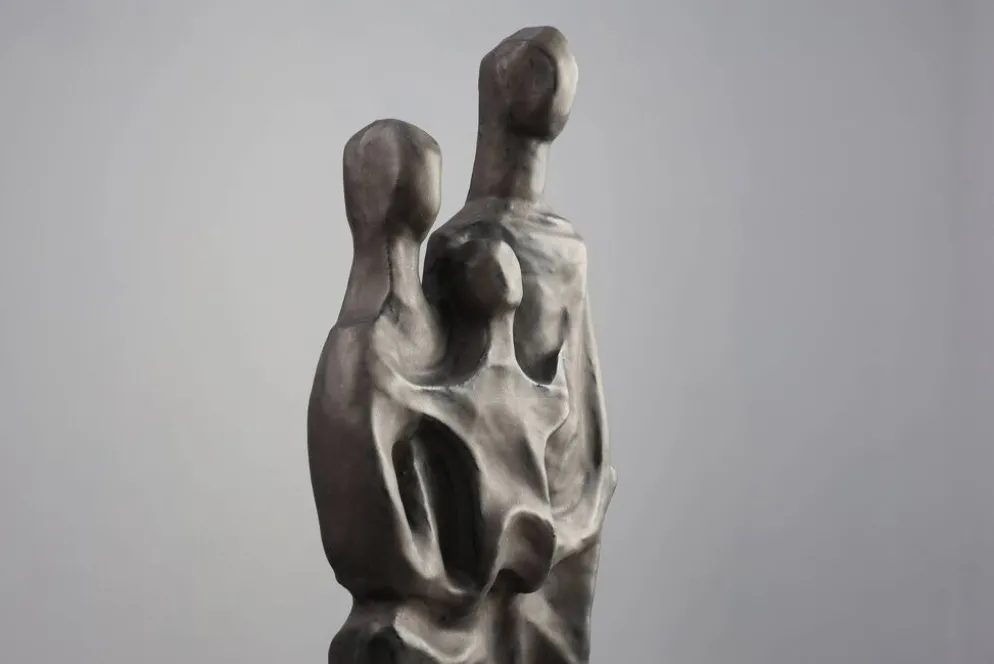 Sculpture en céramique par Elisabeth Vandewege pour Perignem, Belgique vers 1960