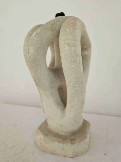 Sculpture en pierre Blanche