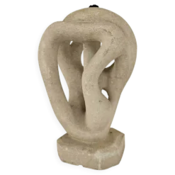 Sculpture en pierre Blanche