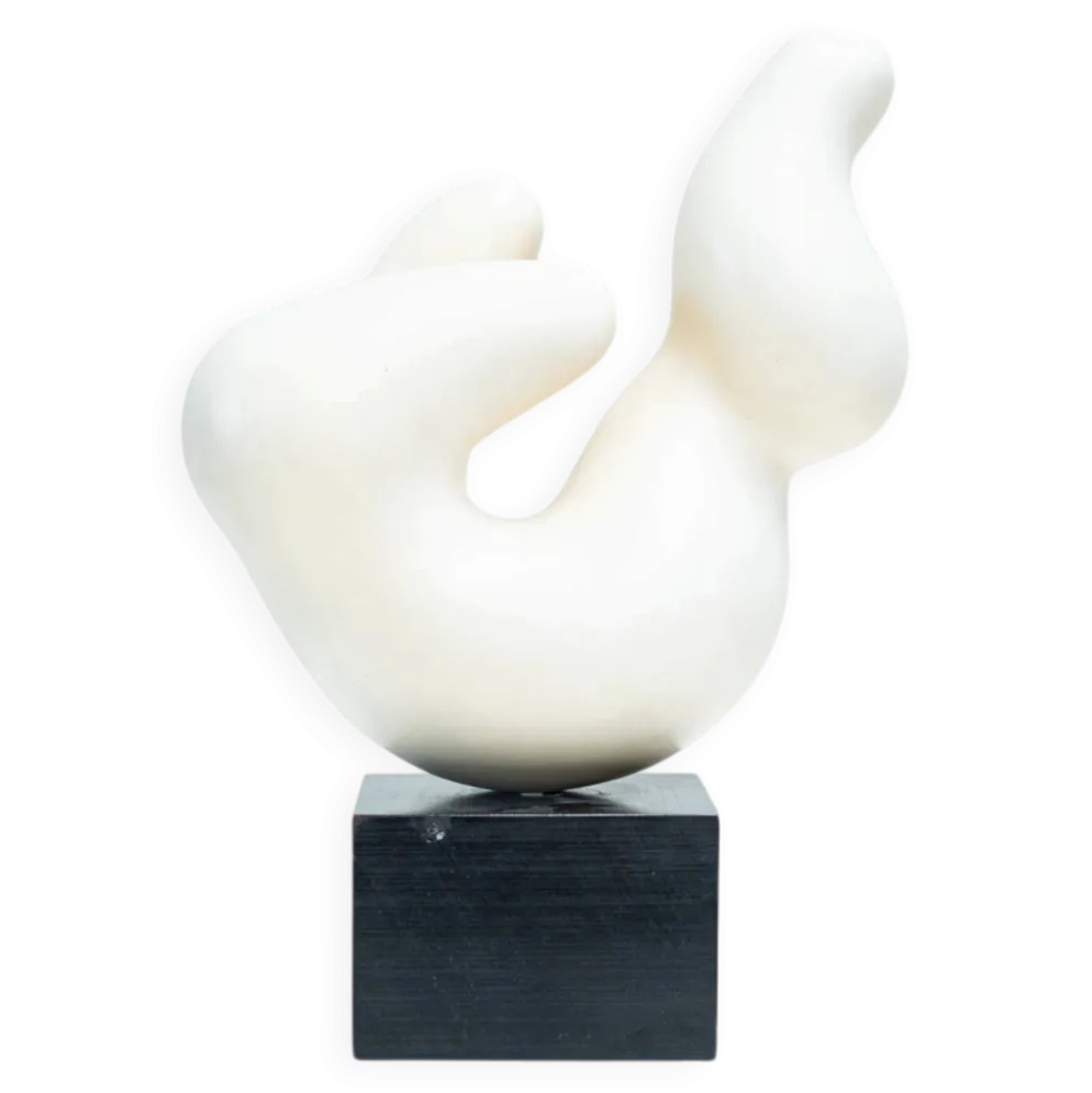 Sculpture en pierre scandinave par Bo Englund