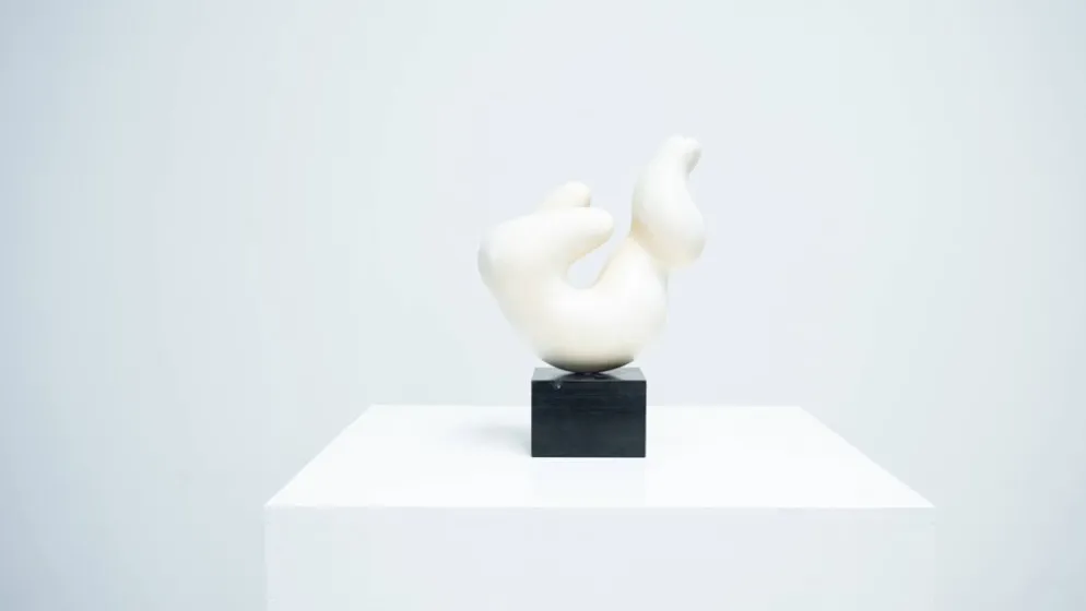 Sculpture en pierre scandinave par Bo Englund