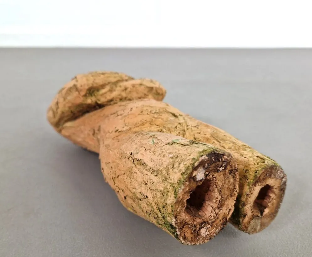 Sculpture en terre cuite vintage | Torse féminin
