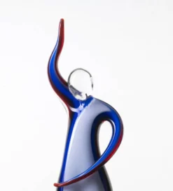 Sculpture en verre moderniste, années 1970–1990, Tchécoslovaquie