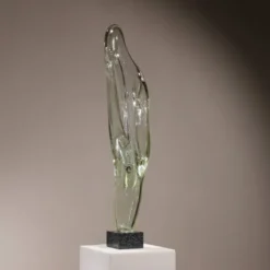 Sculpture en verre monumentale ‚Caviersecha, Europe de l'Est 1987