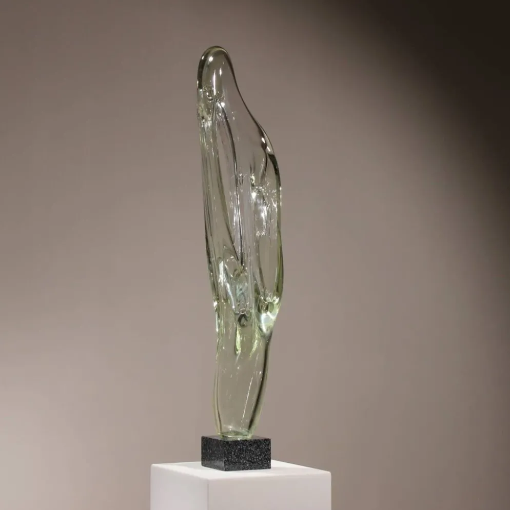 Sculpture en verre monumentale ‚Caviersecha, Europe de l'Est 1987