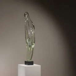 Sculpture en verre monumentale ‚Caviersecha, Europe de l'Est 1987