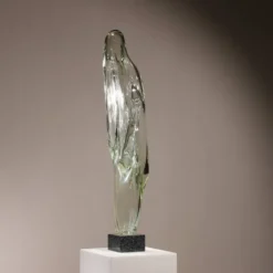 Sculpture en verre monumentale ‚Caviersecha, Europe de l'Est 1987