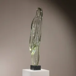 Sculpture en verre monumentale ‚Caviersecha, Europe de l'Est 1987