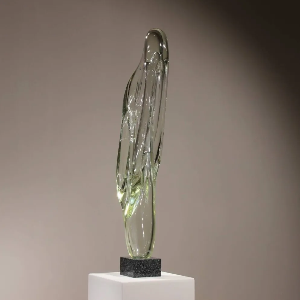 Sculpture en verre monumentale ‚Caviersecha, Europe de l'Est 1987