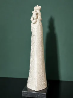 Sculpture italienne Notre-Dame de Lorette par G. Ruggeri pour Tito Bia