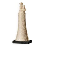 Sculpture italienne Notre-Dame de Lorette par G. Ruggeri pour Tito Bia