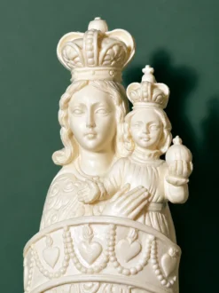Sculpture italienne Notre-Dame de Lorette par G. Ruggeri pour Tito Bia
