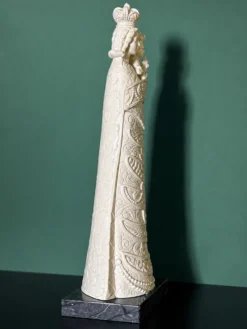 Sculpture italienne Notre-Dame de Lorette par G. Ruggeri pour Tito Bia