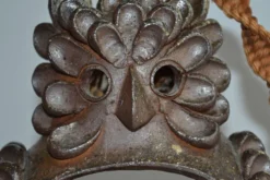 Sculpture/Lanterne Hibou céramique années 50