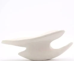 Sculpture oiseau minimaliste en céramique, années 80