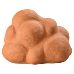 Sculpture organique en céramique, vers 1970.