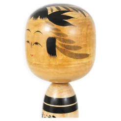 Sculpture poupée Kokeshi Togatta décorative du nord du Japon, peinte à la main