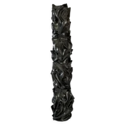 Sculpture Totem céramique en grès