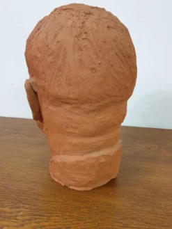 Sculpture tête d'homme