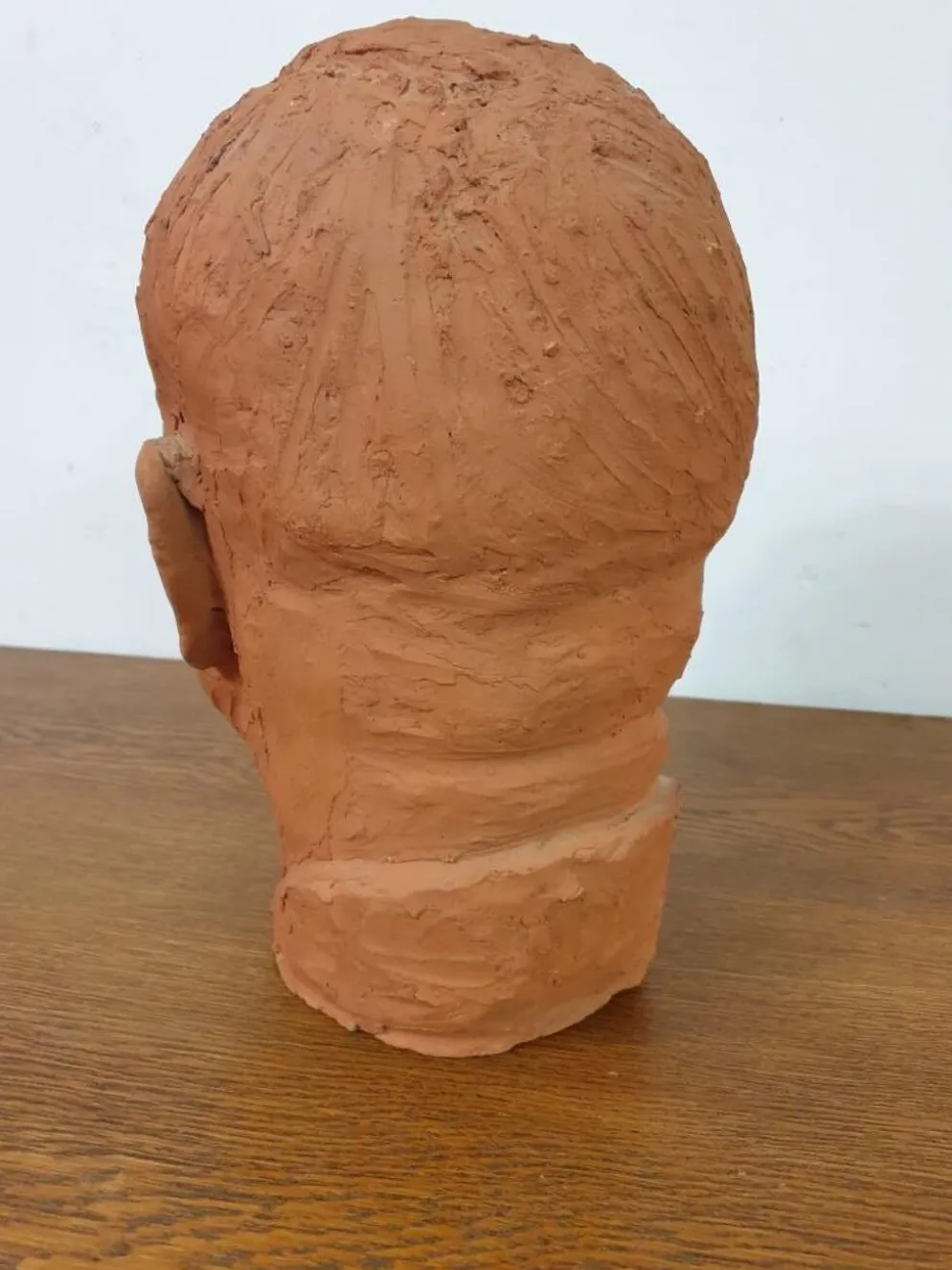 Sculpture tête d'homme