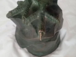Scupture - Armand Fagotto - Aigle sur un rocher - Terre cuite & patine