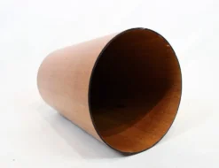 Seau en teck de design suédois Servex des années 1960