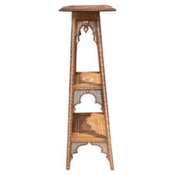 Selette orientale en bois et nacre