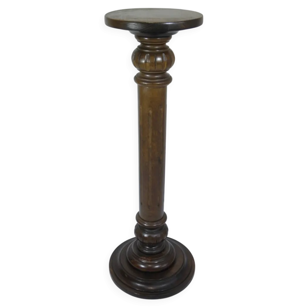 Sellette colonne en bois 85 cm
