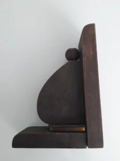 Serre livre art déco en bois