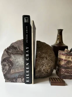 Serre livre slowdesign en cristal d'agate & quartz polie