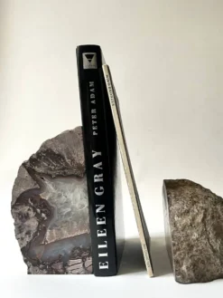 Serre livre slowdesign en cristal d'agate & quartz polie