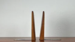 Serre-livres scandinaves en bois du milieu du siècle, années 1960, lot de 2