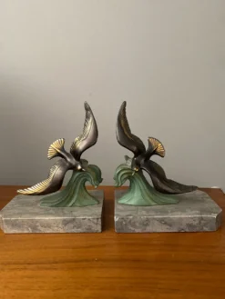 Serres livres mouettes art déco