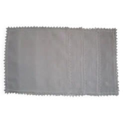 4 serviettes a a thé anciennes brodées, monogrammées