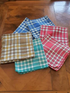 6 serviettes "bistrot"