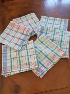 6 serviettes de table