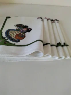 Serviettes de table Alsace