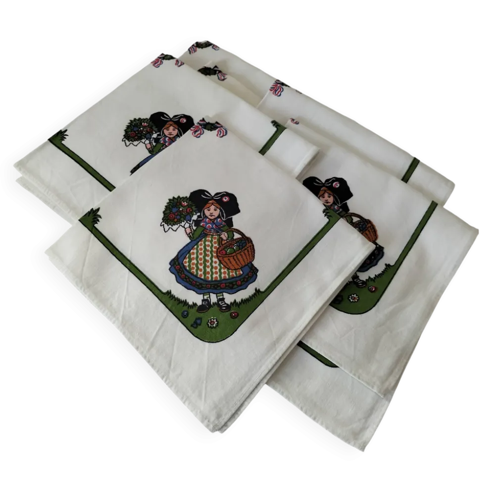 Serviettes de table Alsace
