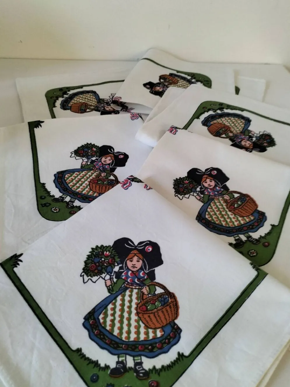 Serviettes de table Alsace