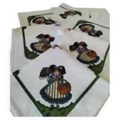 Serviettes de table Alsace