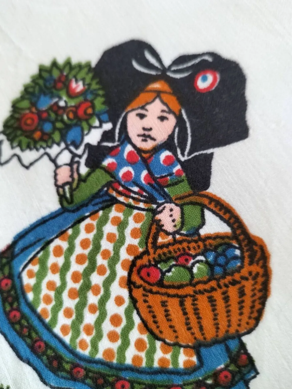 Serviettes de table Alsace