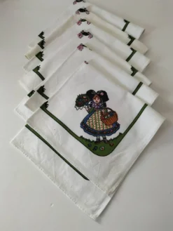 Serviettes de table Alsace