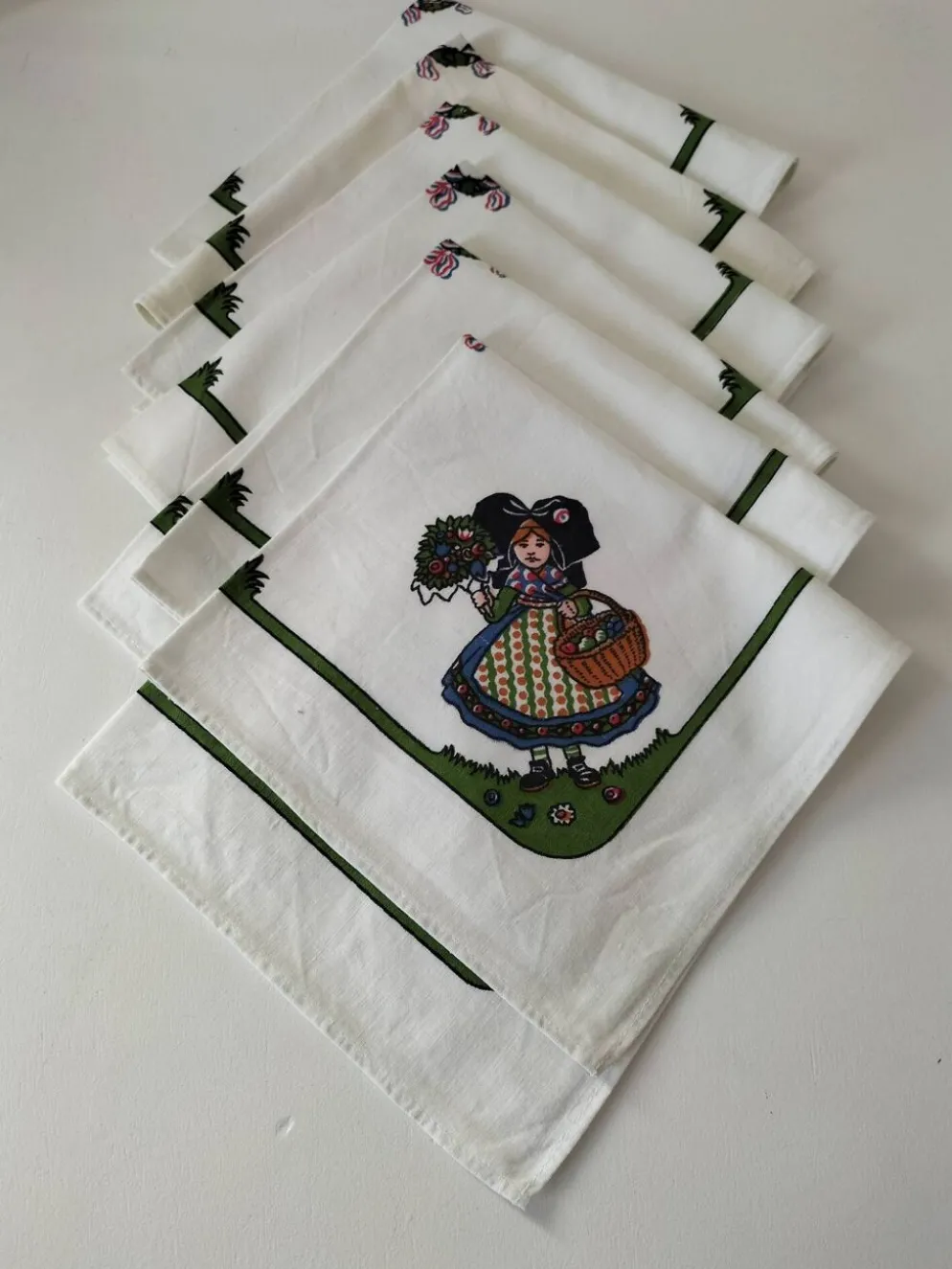 Serviettes de table Alsace