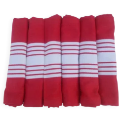 6 serviettes de table basque euskadi