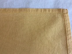 3 serviettes de table damassées 40 x 39