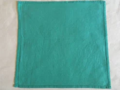 3 serviettes de table damassées 40 x 39