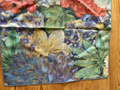 6 serviettes de table motifs fleuris
