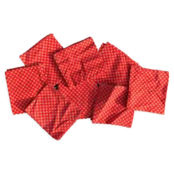 Serviettes de table petites fleurs années 90