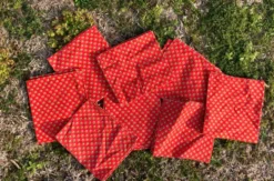 Serviettes de table petites fleurs années 90