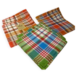 Serviettes de tables pur coton neuves vintage